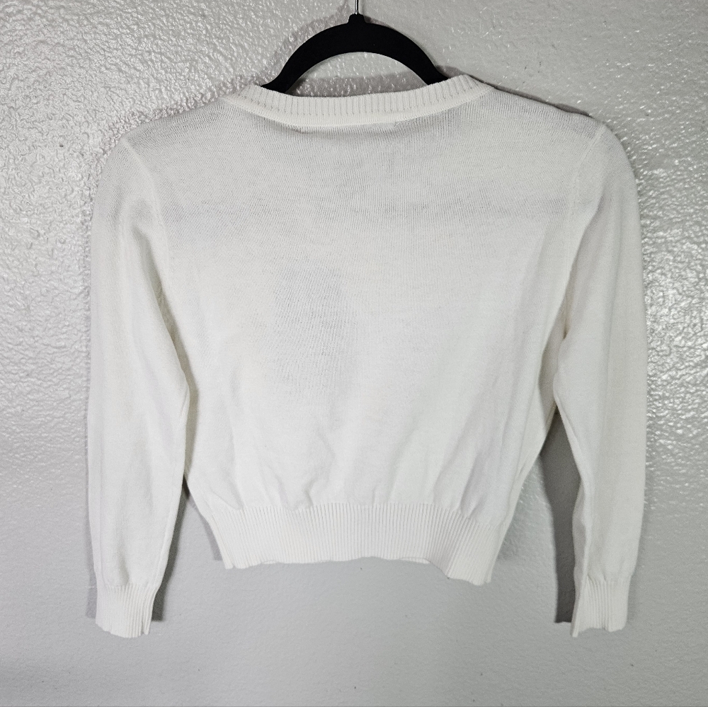 Modcloth X Collectif Jessie Oranges Cardigan Size 6 - Picture 7 of 12